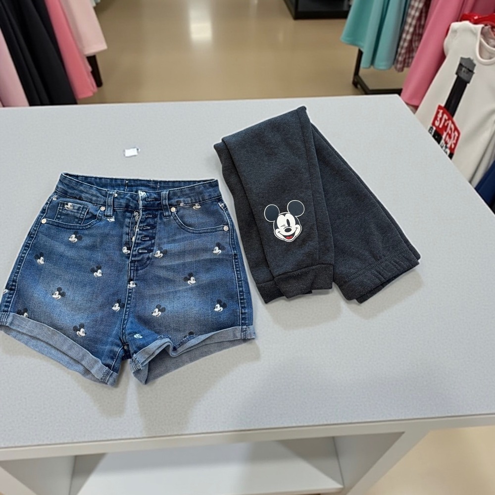 Disney Junior Mickey Mouse Shorts & Sweatpants Set - Kids Extra Small XS‎